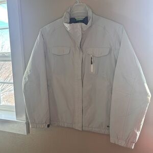 Hi-Tec Men’s Cruise Trail Parka Winter Coat Size Large Off-White